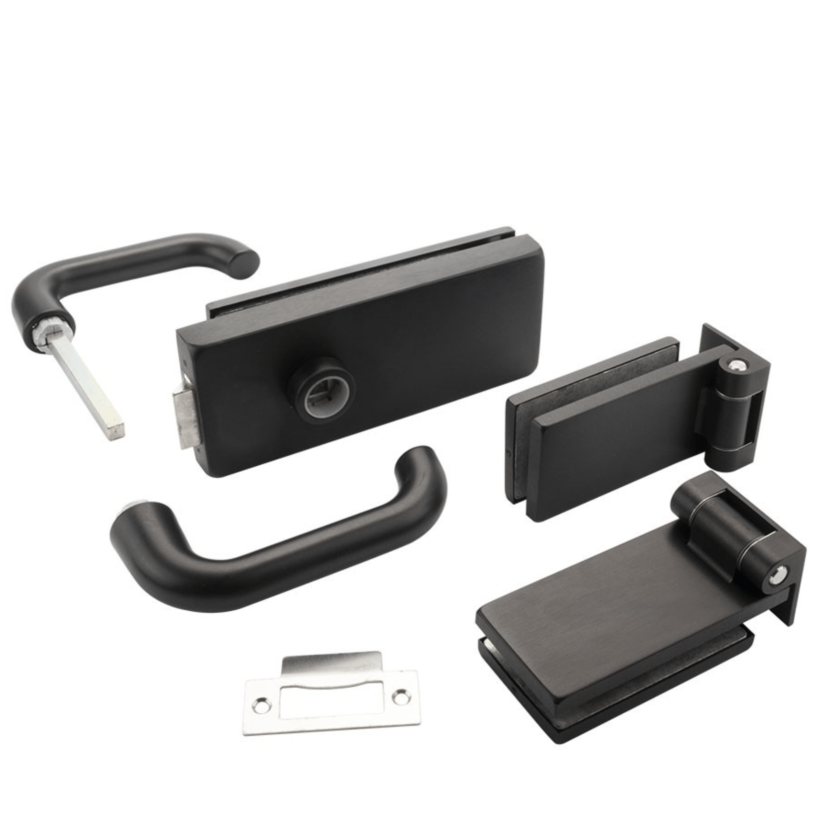 Deurbeslag-stompedeur-zwart